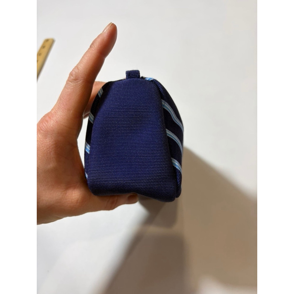 Brooks Brothers United Airlines Travel Toiletry Bag Striped Amenity Pouch - Picture 4 of 9
